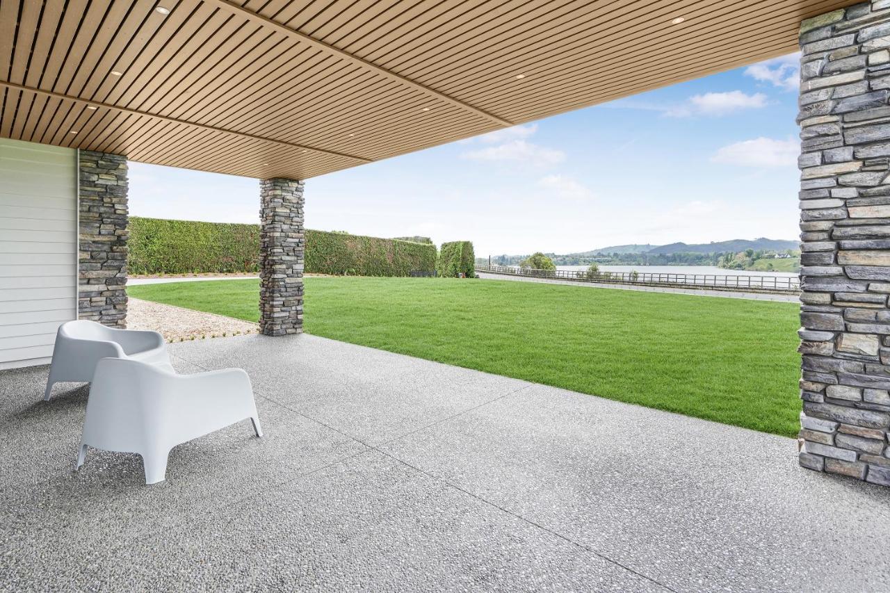 Lakeside Karapiro Downstairs Apartment Cambridge Dış mekan fotoğraf