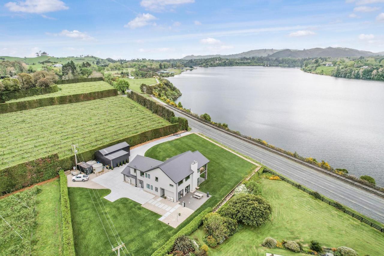 Lakeside Karapiro Downstairs Apartment Cambridge Dış mekan fotoğraf